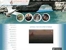 Tablet Screenshot of laescueladelsol.com